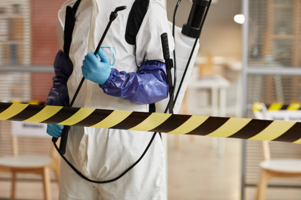 Professional Biohazard technician working in Roanoke, IN